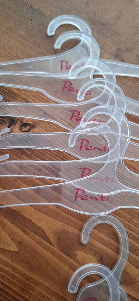 Beyaz Çok Amaçlı Plastik Askılar - Görsel 2