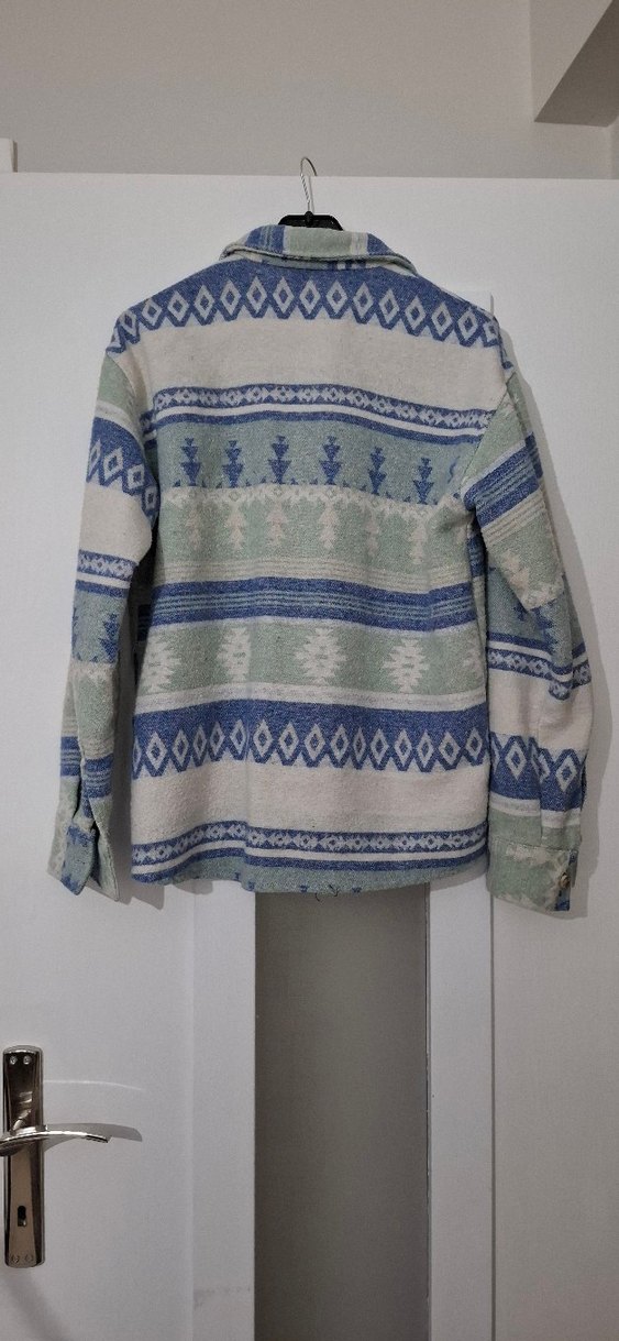 Bohem Tarzı Uzun Kollu Gömlek - Görsel 5