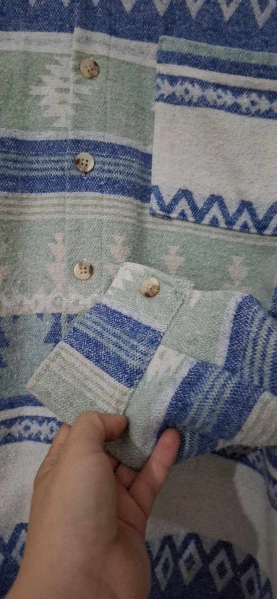 Bohem Tarzı Uzun Kollu Gömlek - Görsel 4