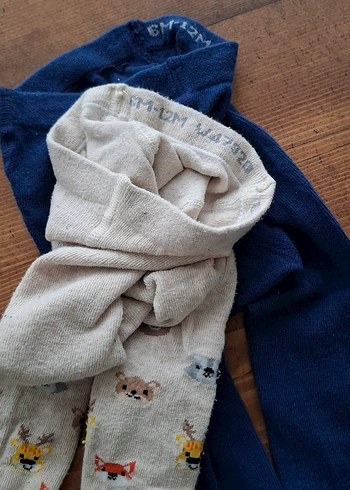 Çocuk Polar Külotlu Çorap 2'li Set - Görsel 2