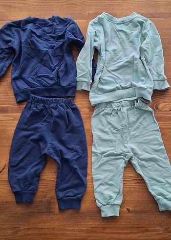 Uzun Kollu Baskılı Bebek Erkek Takımı - Görsel 4