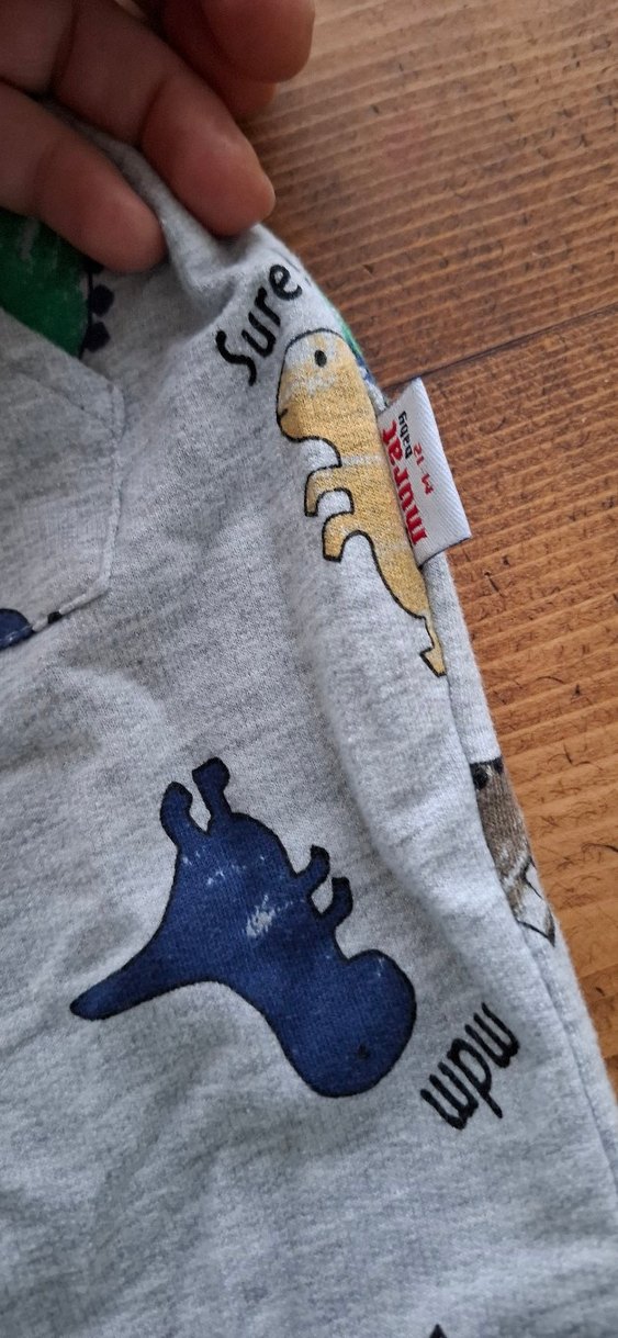 Gri Kapüşonlu Fermuarlı Bebek Tulum - Görsel 3