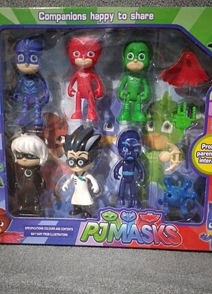 6'lı Pijamaskeliler Seti