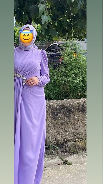 Tesettür abiye elbise