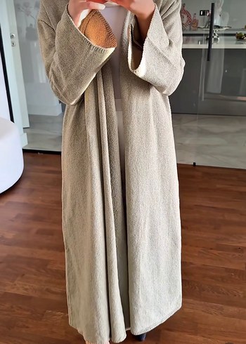 Salaş Uzun Boy Hırka - Görsel 2