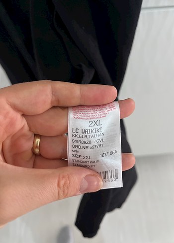 44 Beden Düğmeli Uzun Keten Elbise