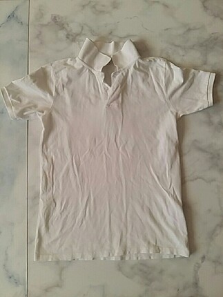 11-12 yaş düz beyaz lacoste lcw