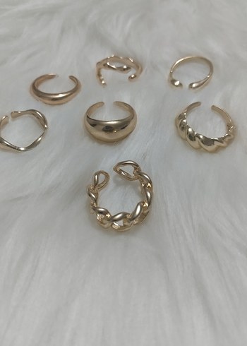 Diğer 7 adet yüzük