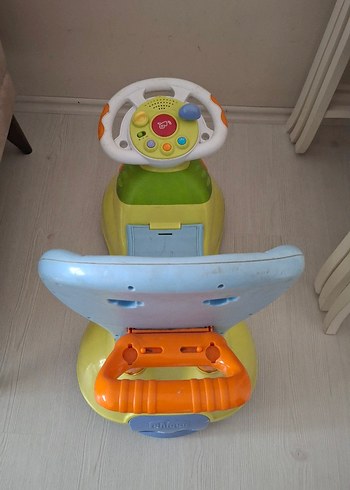 Renkli Çok Fonksiyonlu chicco ilk arabam - Görsel 2
