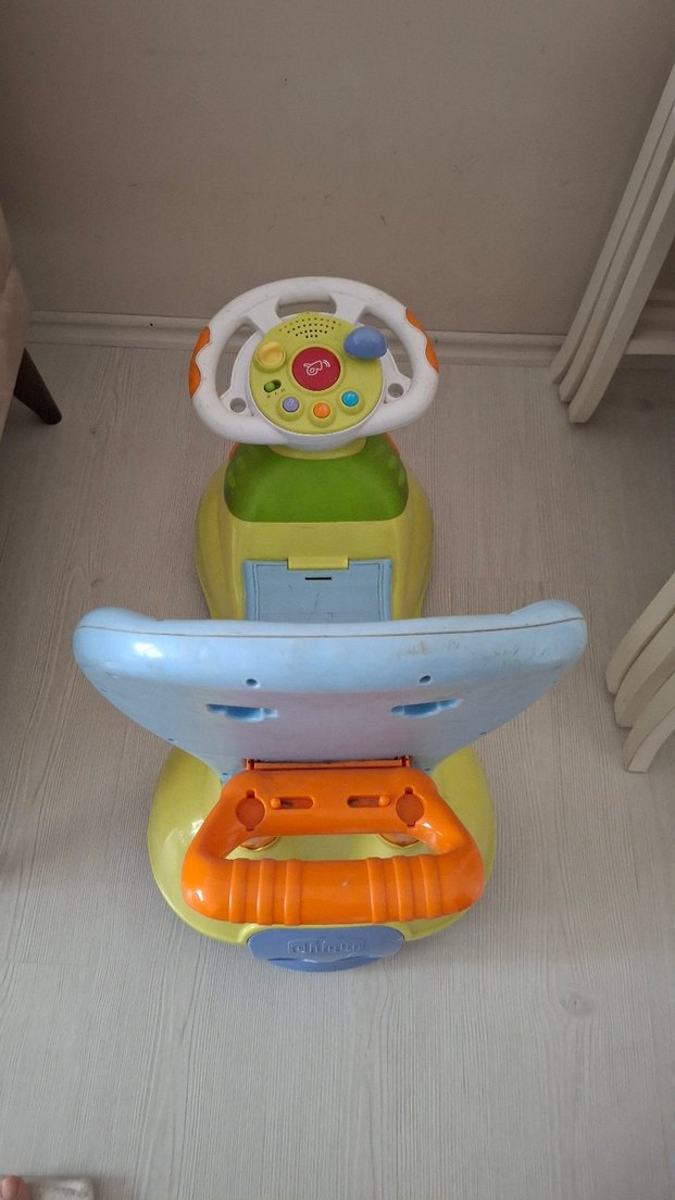 Renkli Çok Fonksiyonlu chicco ilk arabam - Görsel 2