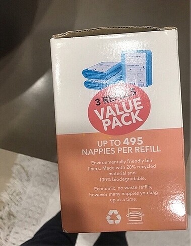  Beden Korbel çöp kovası poşeti