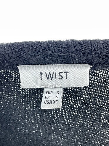 s Beden siyah Renk Twist Kazak / Triko %70 İndirimli.