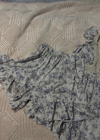 Dantel Detaylı Bohem Midi Elbise - Görsel 2