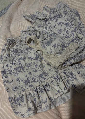 Dantel Detaylı Bohem Midi Elbise - Görsel 3