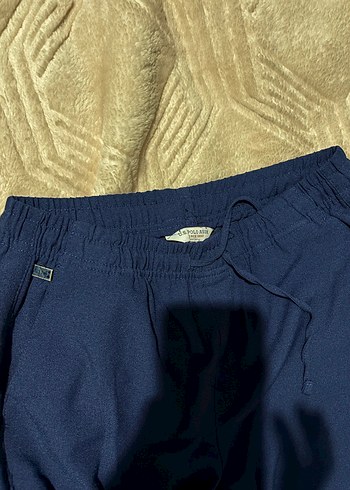 Lacivert Kadın Rahat Kesim eşofman altı - Görsel 3