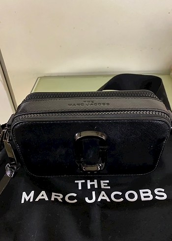 Marc Jacobs Siyah Deri Kadın Çapraz Çanta