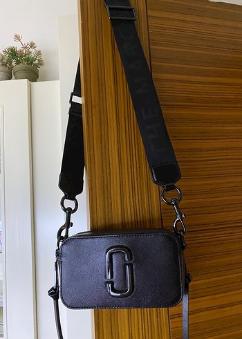 Beden Marc Jacobs Siyah Deri Kadın Çapraz Çanta