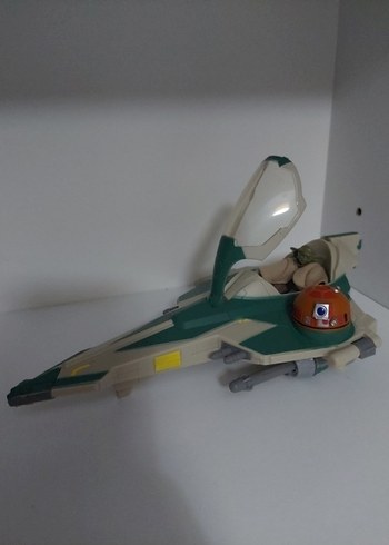  Jedi Starfighter ve Yoda Figürü