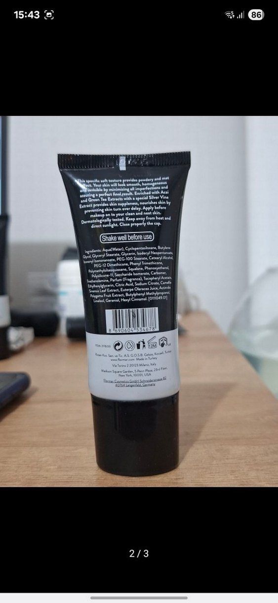 Flormar Makyaj Bazı 35 ml - Görsel 2