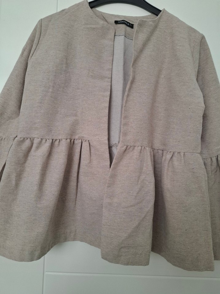 bej bluz - Görsel 4