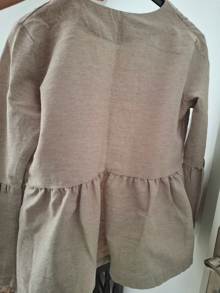 bej bluz - Görsel 5