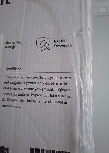 Karaca biogranit lena 7 parça tencere seti - Görsel 4