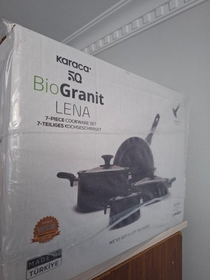 Karaca biogranit lena 7 parça tencere seti - Görsel 2