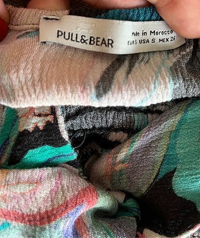 s Beden çeşitli Renk Pull and bear bluz