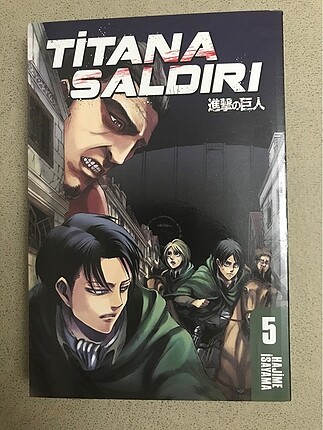 ATTACK ON TITAN attack on titan Manga 5. Cilt
