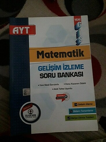 Özdebir yayınları ayt matematik soru bankasi