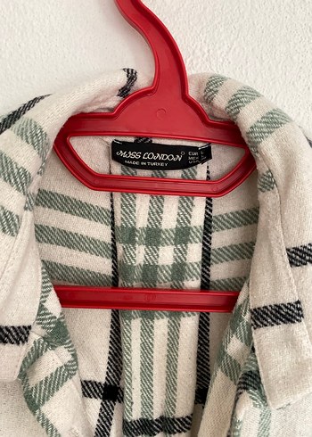 Ekoseli Uzun Kollu oduncu Kadın Gömlek - Görsel 3