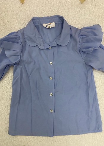 2 Li kız çocuk gömlek - Görsel 3