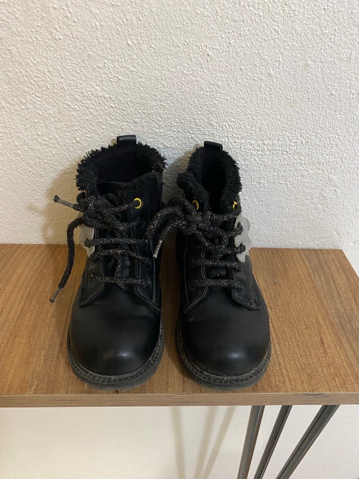 Kız Çocuk Çok Renkli Rock Punk Botlar - Görsel 2