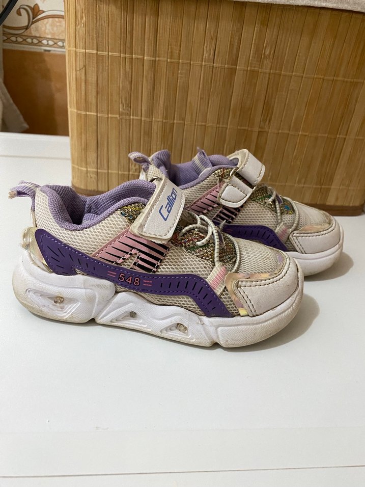 Kız Çocuk  Renkli Spor Ayakkabı - Görsel 2