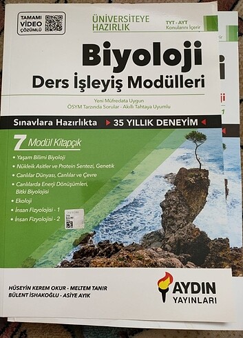 Aydın yayınları tyt ayt ders işleme modülleri 