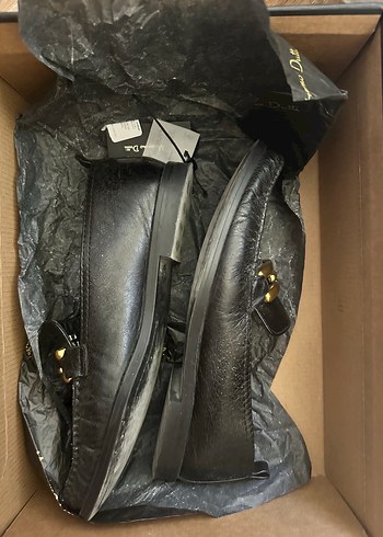 Massimo Dutti Massimo Dutti Kadın Deri Loafer Ayakkabı