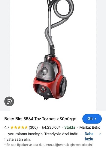 Elektrik süpürgesi 