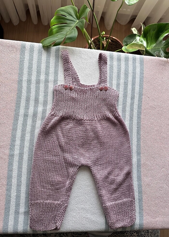 Bebek örme tulum - Görsel 3