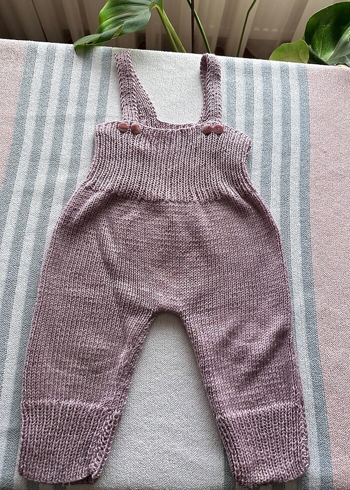 Bebek örme tulum - Görsel 2