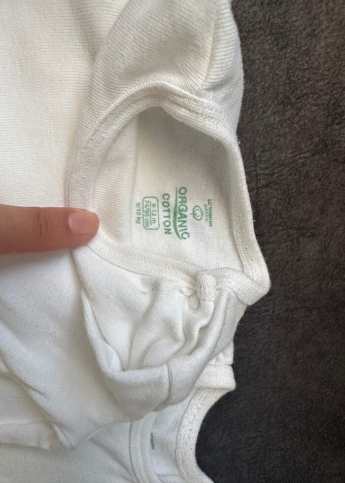 6 adet Bebek zıbın - Görsel 2