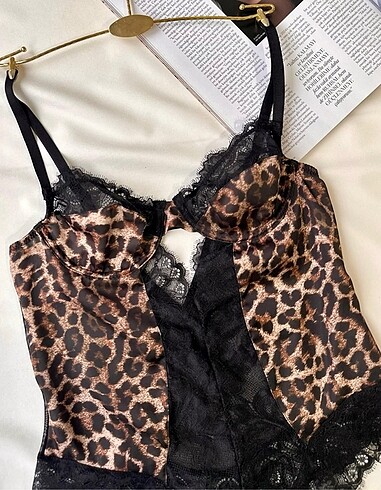 Diğer Leopar bodysuit