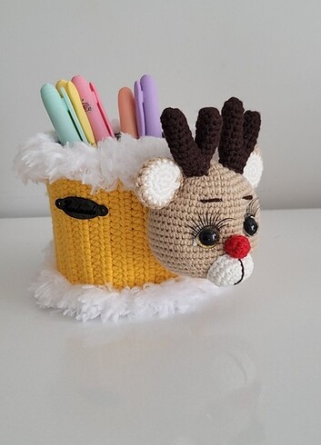  Beden Amigurumi Kalem kutusu