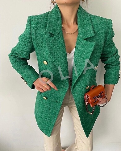 Yeşil Zara Model Ceket