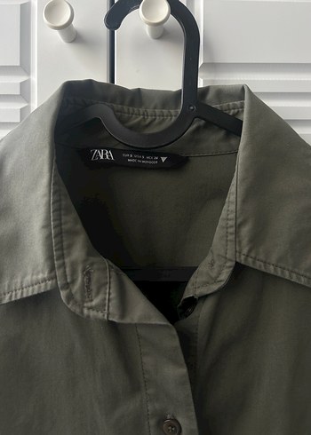 Zara crop gömlek - Görsel 3