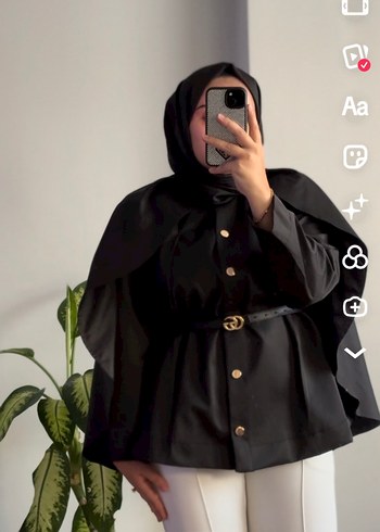 Kuşaklı Midi Ceket - Görsel 5