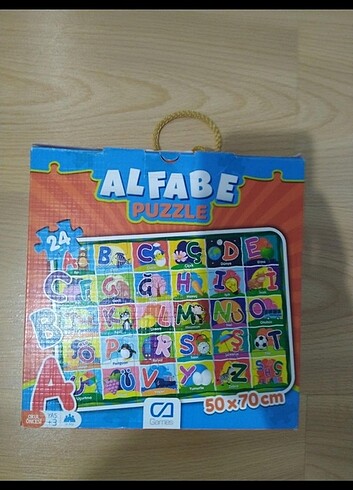 Beden Renk Büyük boy puzzle
