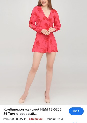 Pembe V Yaka Mini Elbise Dantel Detaylı - Görsel 2