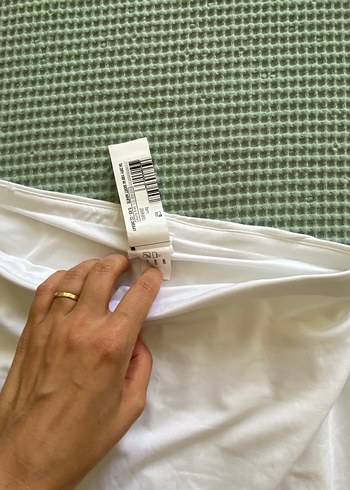 Beyaz Mini Spor Etek - Görsel 4