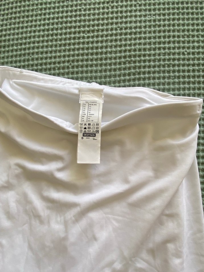 Beyaz Mini Spor Etek - Görsel 5