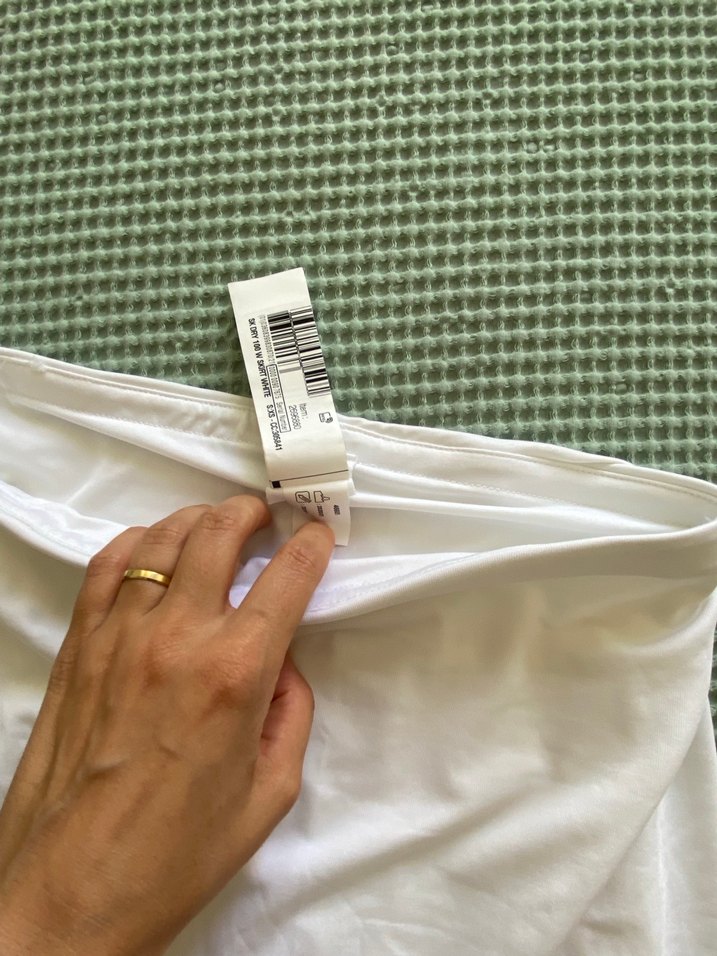 Beyaz Mini Spor Etek - Görsel 4